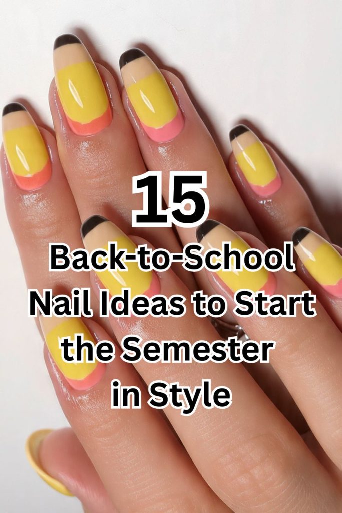 Back-to-School Nail Ideas
