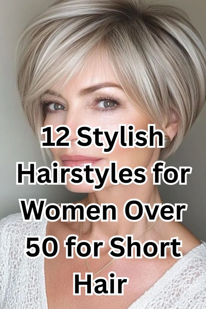 Hairstyles for Women Over 50 for Short Hair