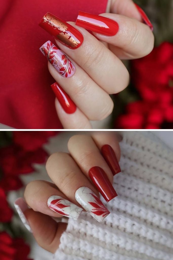 15 Stunning Red Nail Designs You’ll Want to Try This Winter