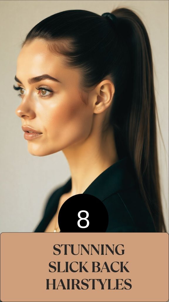 Slick Back Hairstyles