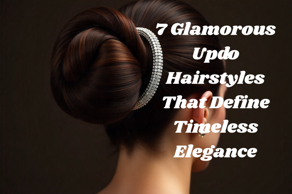7 Glamorous Updo Hairstyles That Define Timeless Elegance
