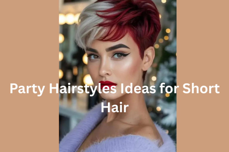 Party Hairstyles Ideas for Short Hair