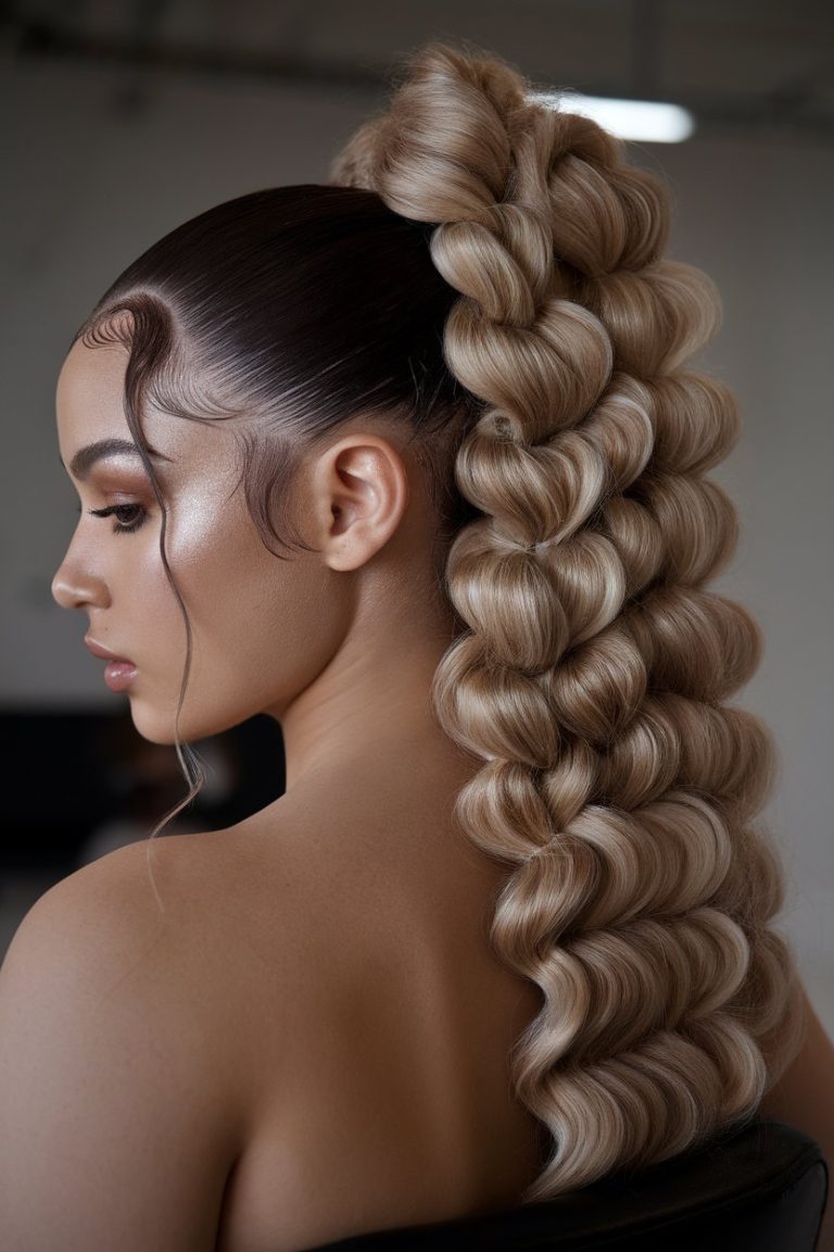 6 Chic Bubble Braid Hairstyles That Will Dominate 2026